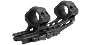 UTG - ACCU SYNC - 50MM OFFSET PICATINNY RINGS - 1" - MEDIUM