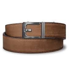 KORE ESSENTIALS - LEATHER BELT (SET) - BASKETWEAVE - X3 BUCKLE
