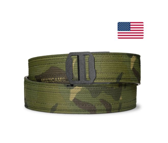 KORE ESSENTIALS - NYLON GUN BELT (SET) - M81 WOODLAND - X7 BUCKLE