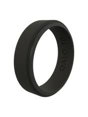 QALO STANDARD BLACK NARROW POLISHED STEP EDGE SZ 06