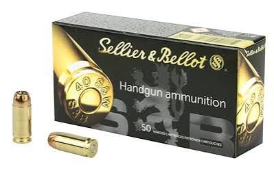 SELLIER &amp; BELLOT .40 S&amp;W 180GR JHP 50RD BOX