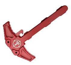 TIPPMANN ARMS - M4-22 -  ALUMINUM CHARGING HANDLE - RED