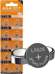 AG4/LR626 AKLALINE BATTERY - 1 PIECE