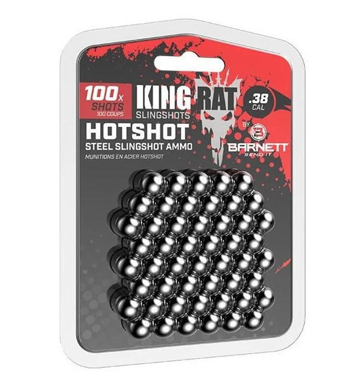 BARNETT - HOTSHOT STEEL BALL - 100 COUNT
