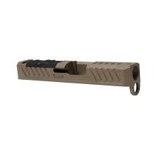 GREY GHOST PRECISION GGP-19 STRIPPED SLIDE V5 - FITS GLOCK 19 GEN 5 - FDE