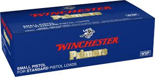 WINCHESTER SMALL PISTOL PRIMERS - 1,000 COUNT
