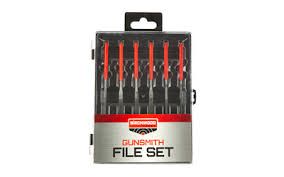 BIRCHWOOD CASEY - GUNSMITH FILE SET - 6 PIECE SET