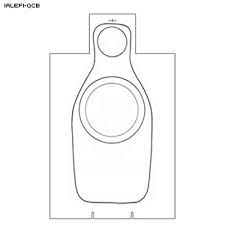 MODIFIED Q CARDBOARD TARGET (IALEFI)