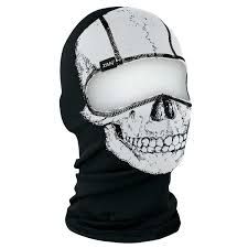 ZAN HEADGEAR - POLYESTER BALACLAVA - SKULL