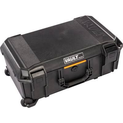 PELICAN - V525PF5 VAULT - HANDGUN CASE - BLACK