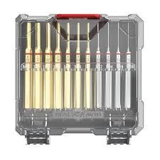 REAL AVID - ACCU-PUNCH 11-PIECE STANDARD BRASS &amp; STEEL PIN PUNCH SET