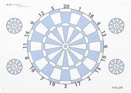 ALLEN - DARTBOARD ARCHERY GAME