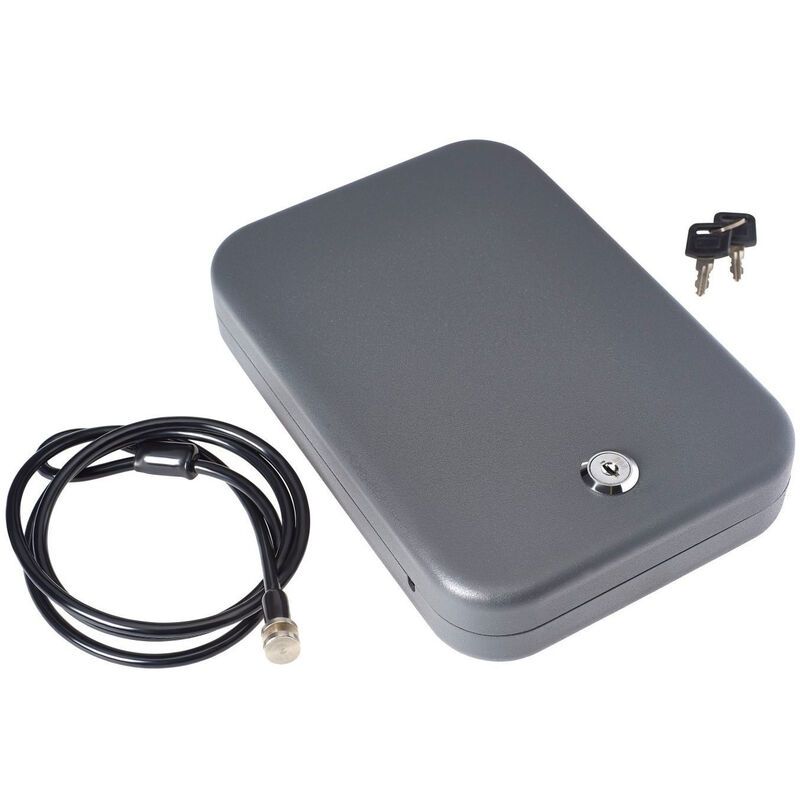 SNAPSAFE - STEEL LOCK BOX - KEY - LARGE