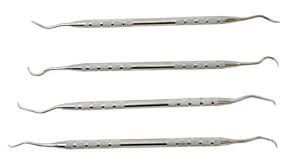 TIPTON - CLEANING PICKS - STAINLESS STEEL - 4 PACK