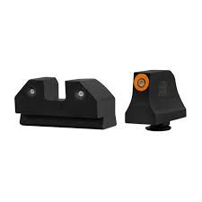 XS SIGHTS - R3D NIGHT SIGHTS - SUPPRESSOR HEIGHT - ORANGE DOT - GLOCK 43/43X