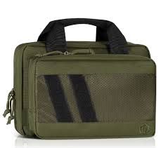 SAVIOR EQUIPMENT - SPECIALIST - DOUBLE PISTOL CASE - OD GREEN