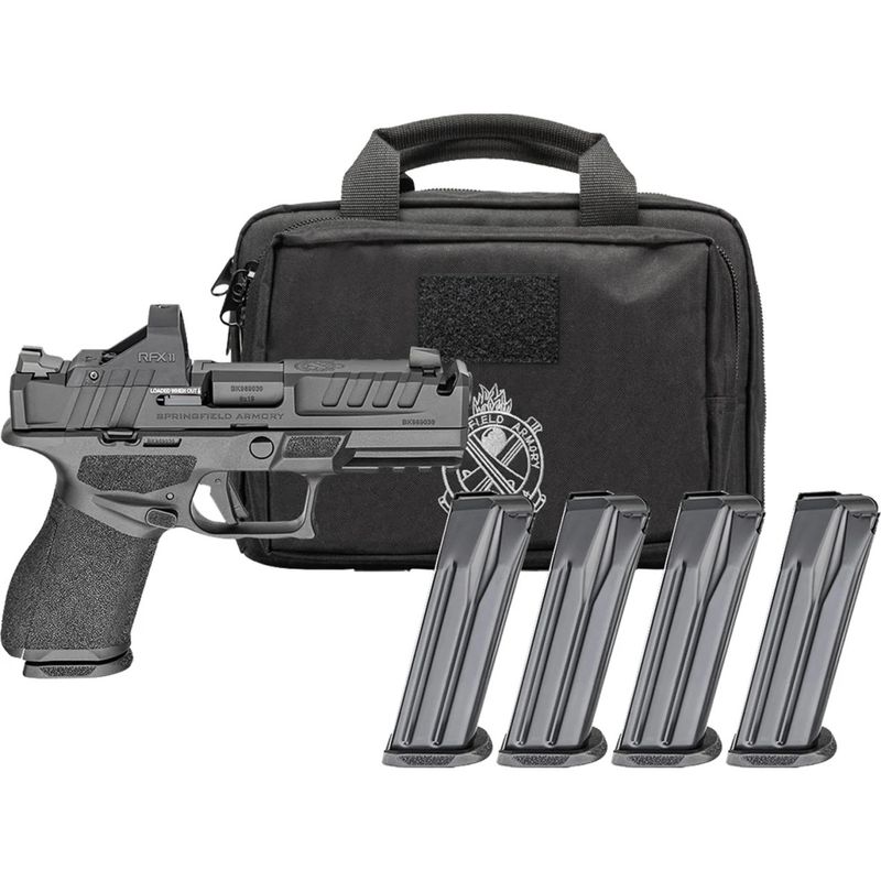 SPRINGFIELD ARMORY - ECHELON 4.0C COMP VERIDIAN OPTIC (GEAR PAC) 9MM (4)15RD 4"