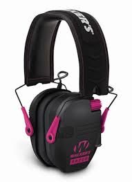 WALKER'S RAZOR SLIM ELECTRONIC EAR MUFFS - PINK