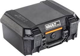 PELICAN - VAULT V200 MEDIUM - PISTOL/AMMO CASE - BLACK