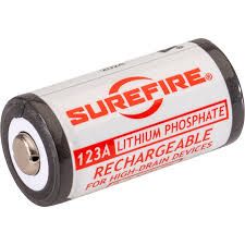 SUREFIRE LFP 123A RECHARGEABLE BATTERY