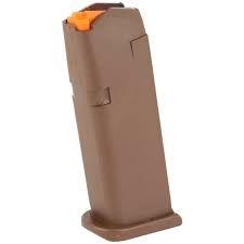 GLOCK - 9MM - 15 ROUND MAGAZINE - GEN 5 - FDE