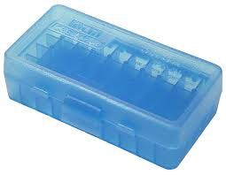 MTM - AMMO BOX - .44MAG - 50RD (BLUE)