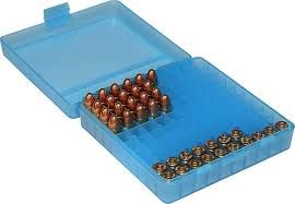 MTM - AMMO BOX - 9MM/.380 - 100RD