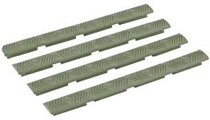 ERGO - RAIL COVERS - OD GREEN