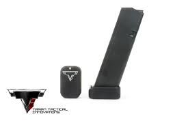 TARAN TACTICAL- BASE PAD-GLOCK 17/22 +3/4 -BLK