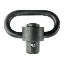 GROVTEC - HEAVY DUTY PUSH BUTTON SWIVEL - 1" LOOP-BLK