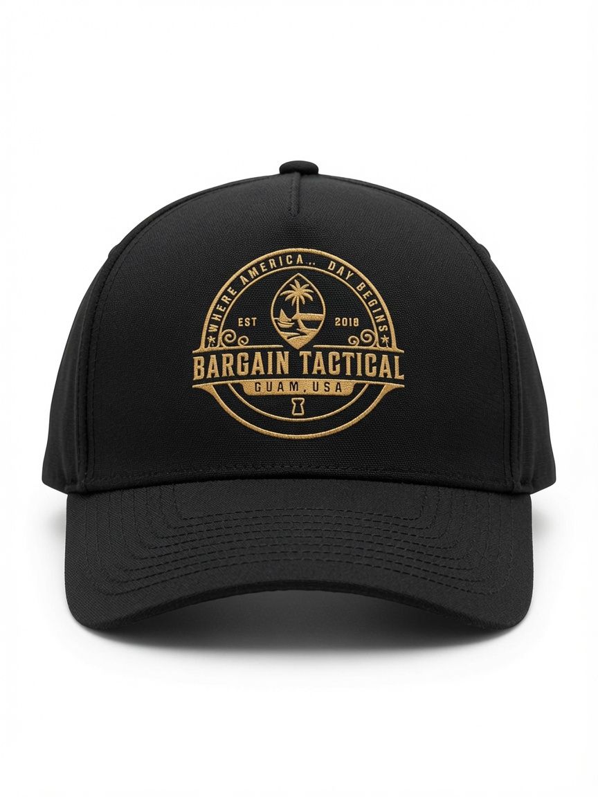 Bargain Tactical Hats, Color: BLACK, Size: WHERE THE DAY BEGINS
