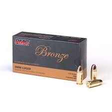 PMC BRONZE 9MM FMJ 115GR 50RD
