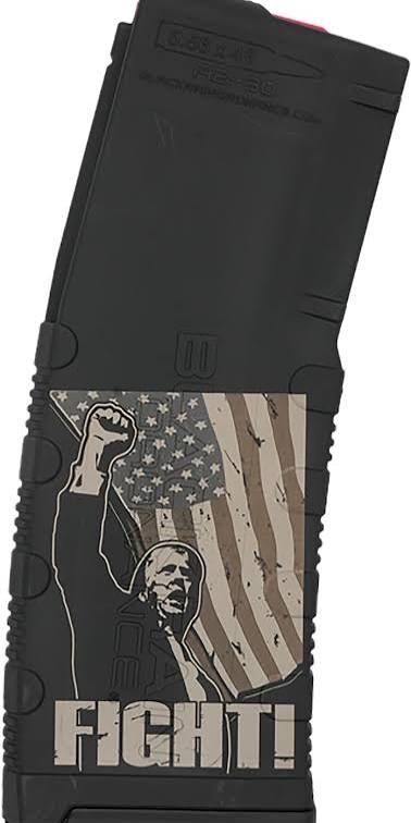 BLACK RAIN ORDANACE - AR15 5.56 30RD - TRUMP FIGHT - MAGAZINE