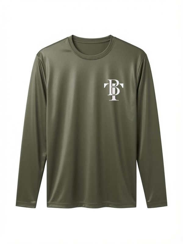 BARGAIN TACTICAL L/S - LATTE DRI-FIT SHIRT