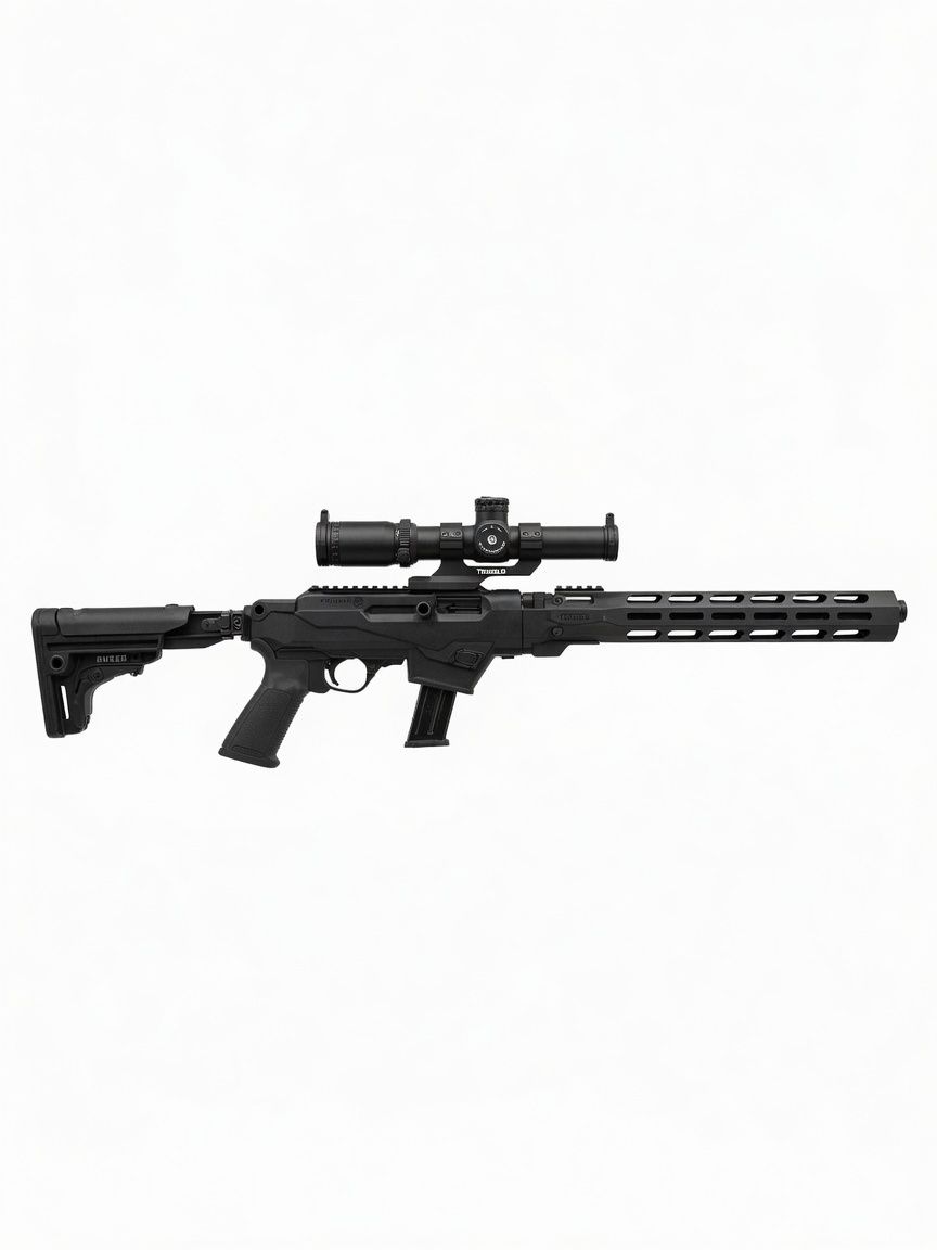 SHOP BUILD - RUGER - PC CARBINE W/ TRUGLO 1-6X24- 9MM 17RD 16"