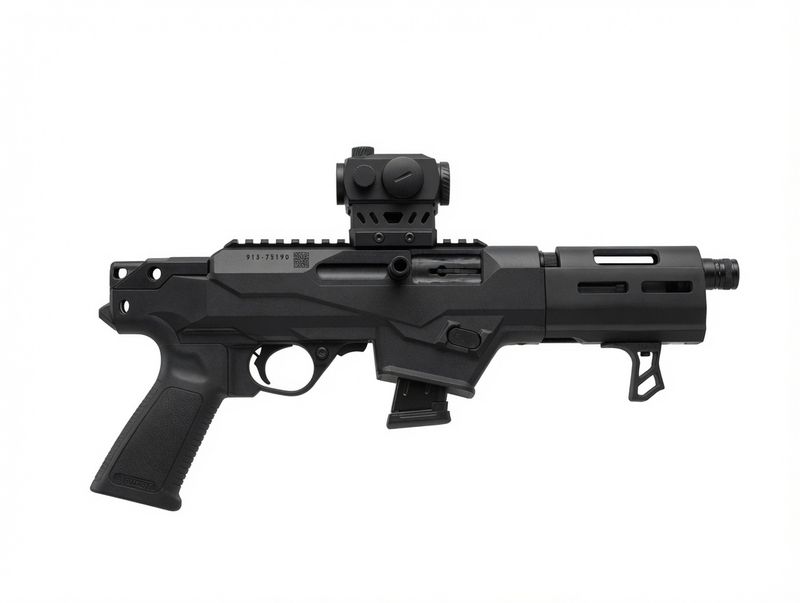 SHOP BUILD - RUGER - PC CHARGER W/ WEAVER RED DOT - 9MM (1)10RD 6.5"