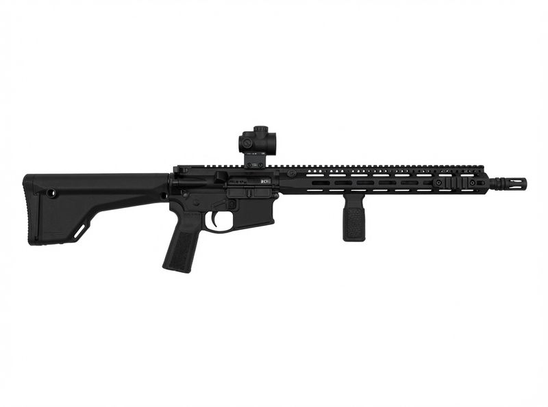SHOP BUILD - SHIELD ARMS LOWER - SPIKES TACTICAL UPPER - BCM HG W/ TRIJICON MRO .223/5.56 (1) 30RD 11.5"