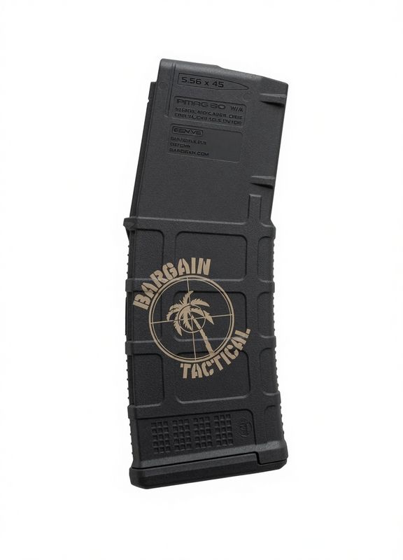 PMAG- BT LOGO- AK MOE-7.62X39-BLK