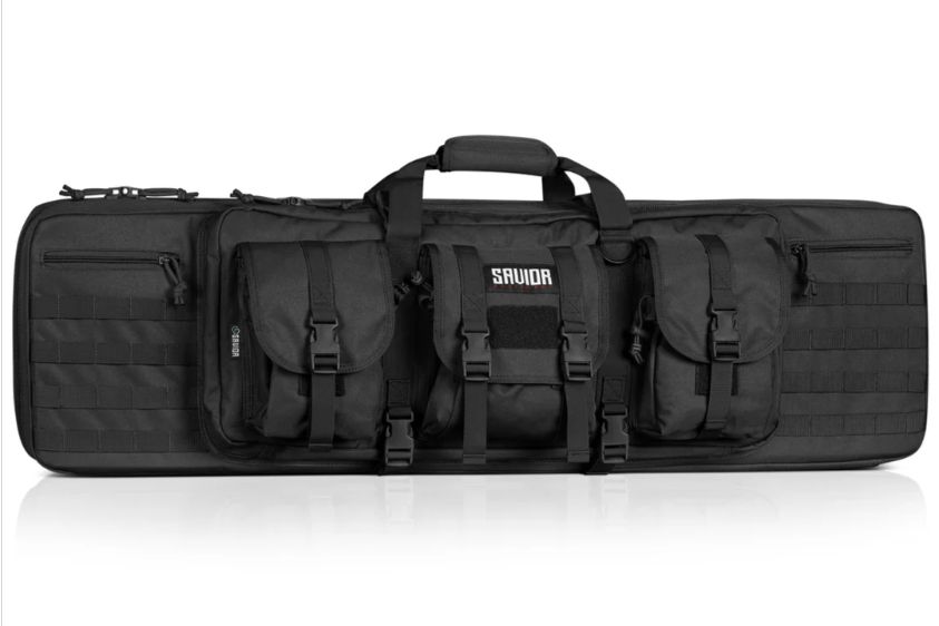 SAVIOR EQUIPMENT - AMERICAN CLASSIC - DOUBLE RIFLE BAG, Color: BLACK, Size: 32