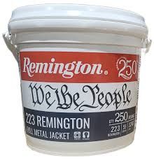 REMINGTON-  .223REM 55GR FMJ- 250RD BUCKET