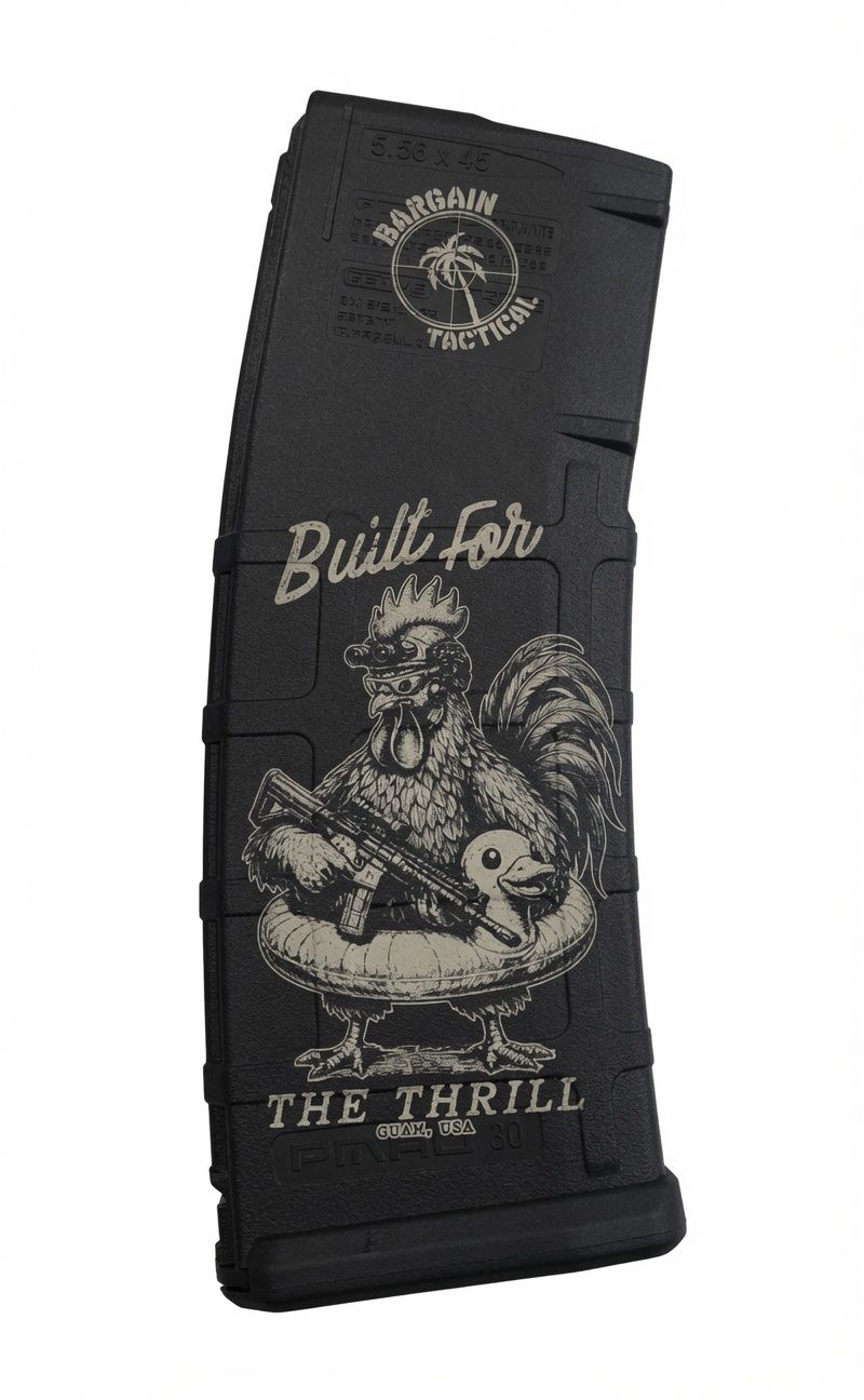 MAGPUL - PMAG GEN2 - BT LOGO TACTICAL CHICKEN- 30RD BLACK