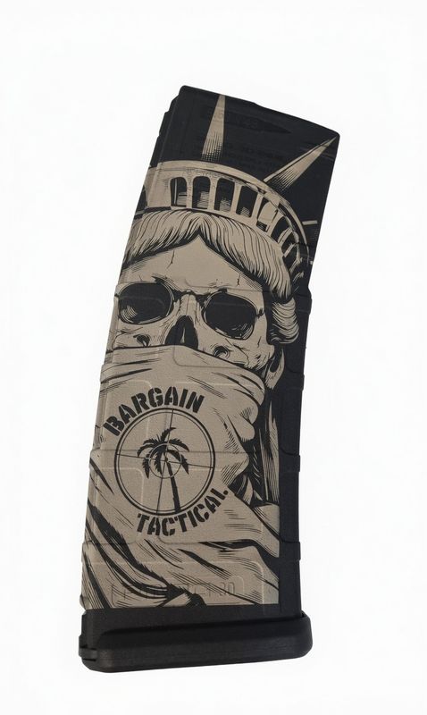 MAGPUL - PMAG GEN2 - SKULL LIBERTY W/ BT LOGO - 30RD BLACK