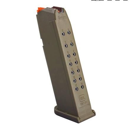 GLOCK - 17 GEN 5 - 17 ROUND  MAGAZINE-FDE