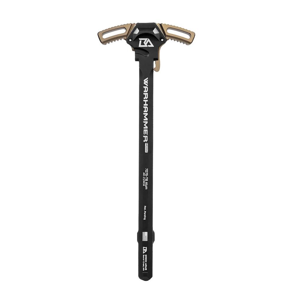 BREEK ARMS - WARHAMMER MOD2 AR-15 CHARGING HANDLE- FDE