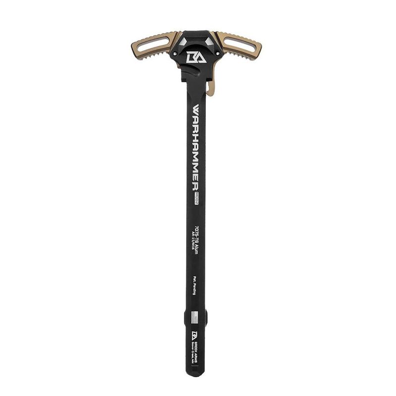 BREEK ARMS - WARHAMMER MOD2 AR-15 CHARGING HANDLE- FDE