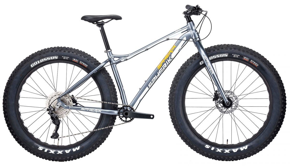 SPHERIK SF3 FATBIKE GREY ORANGE WHITE FATBIKE
