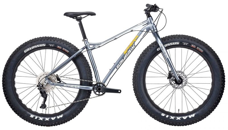 SPHERIK SF3 FATBIKE GREY ORANGE WHITE FATBIKE