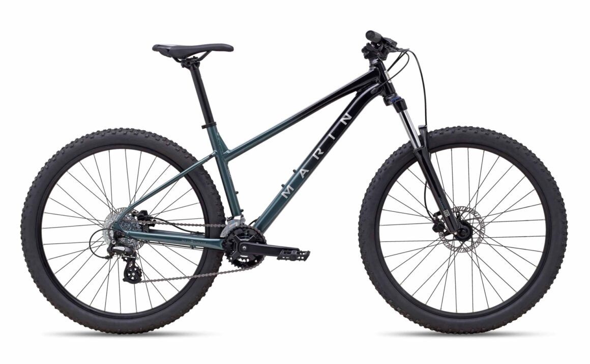 MARIN WILDCAT TRAIL 3 27.5 BLACK SILVER GREEN
