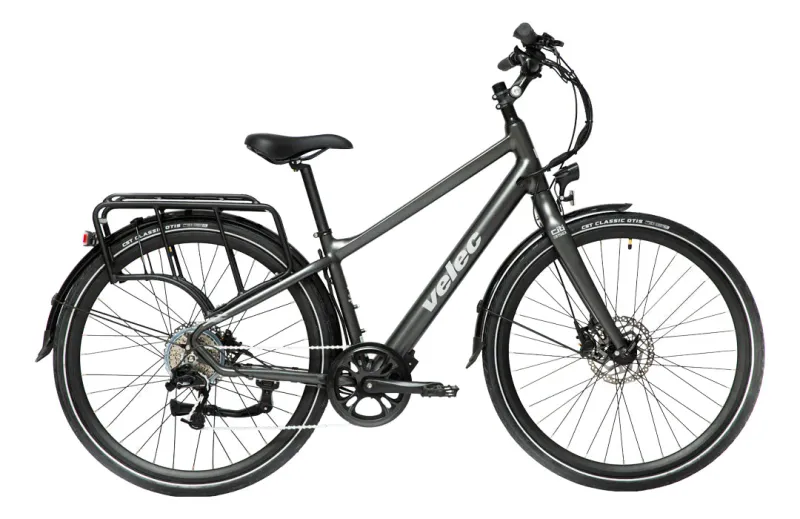 VELEC CITI 350 36V/10Ah TOP BAR TITANIUM 