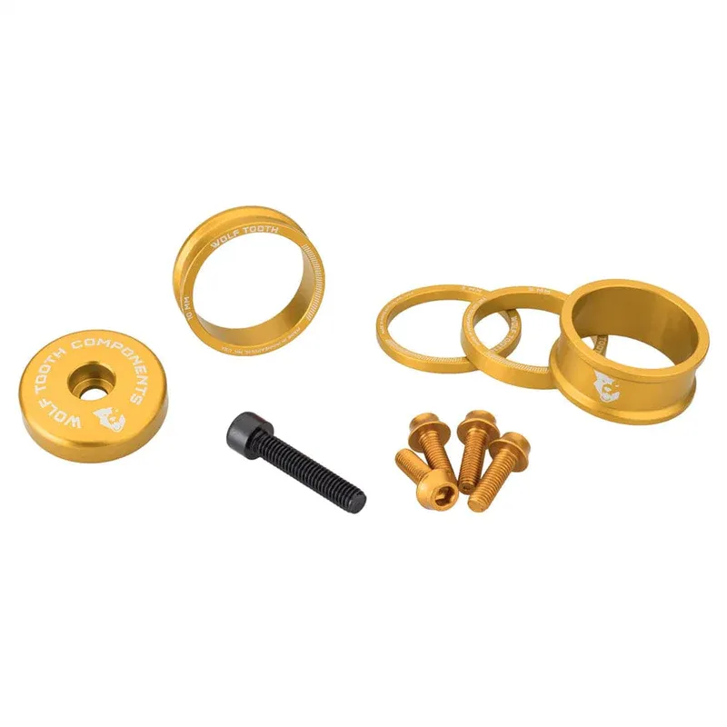 WOLF TOOTH COMPONENTS Bling Kit, Color: GOLD